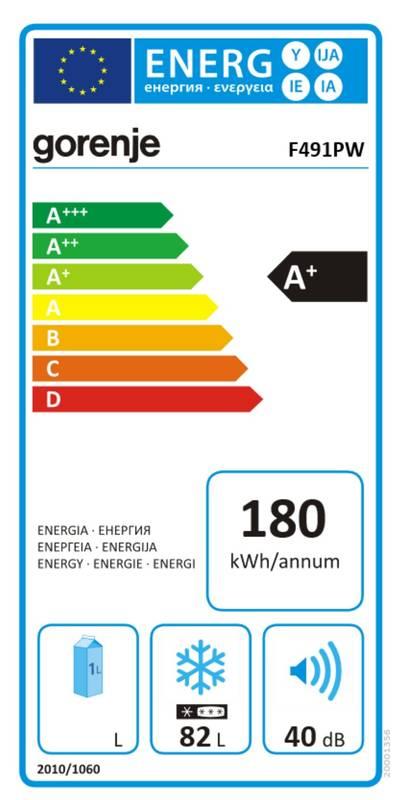 Mraznička Gorenje Essential F491PW