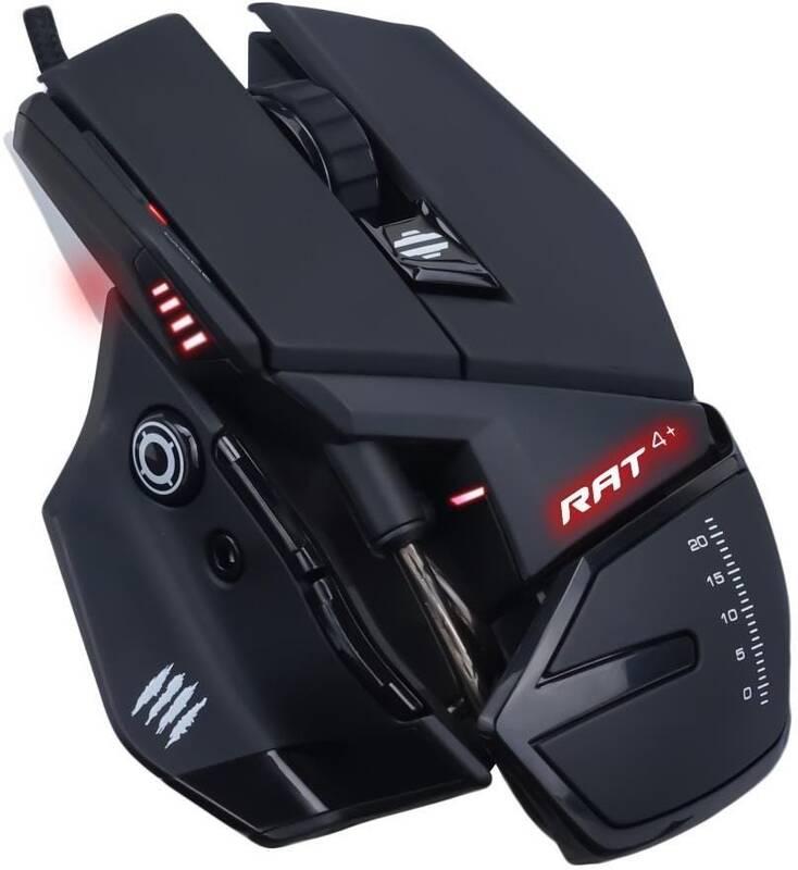 Myš MadCatz R.A.T. 4 černá, Myš, MadCatz, R.A.T., 4, černá