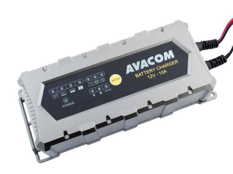 Nabíječka Avacom 12V 10A pro olověné AGM GEL akumulátory, Nabíječka, Avacom, 12V, 10A, pro, olověné, AGM, GEL, akumulátory
