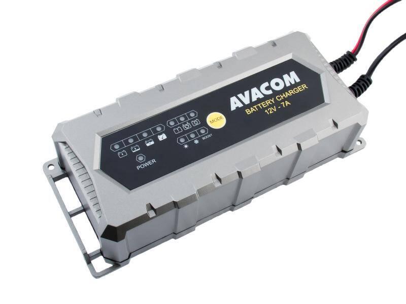 Nabíječka Avacom 12V 7A pro olověné AGM GEL akumulátory