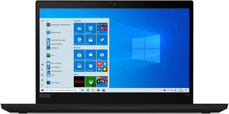 Notebook Lenovo ThinkPad T490 černý