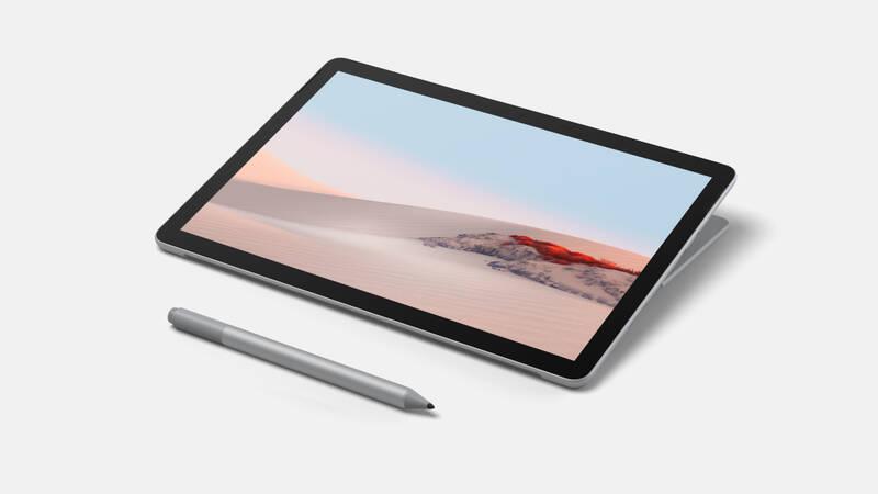 Notebook Microsoft Surface Go 2 stříbrný, Notebook, Microsoft, Surface, Go, 2, stříbrný