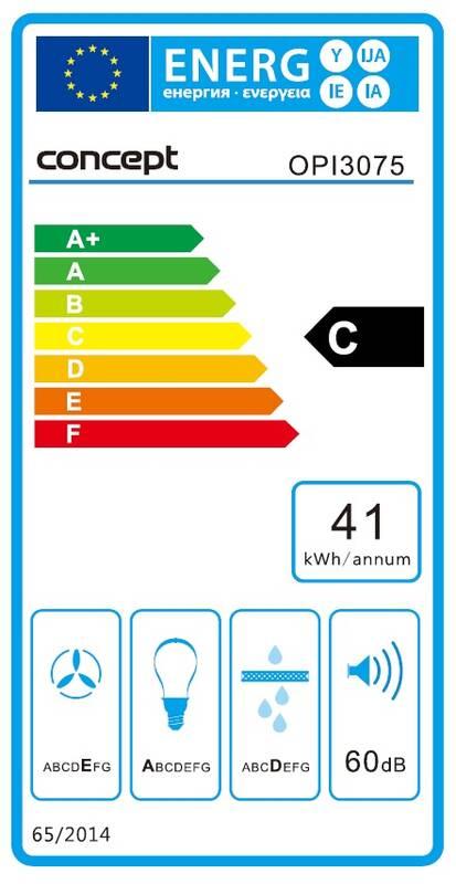 Odsavač par Concept OPI3075 nerez