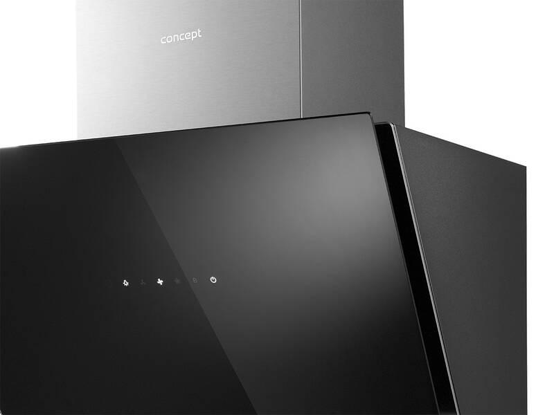 Odsavač par Concept SINFONIA OPK5460ss černý