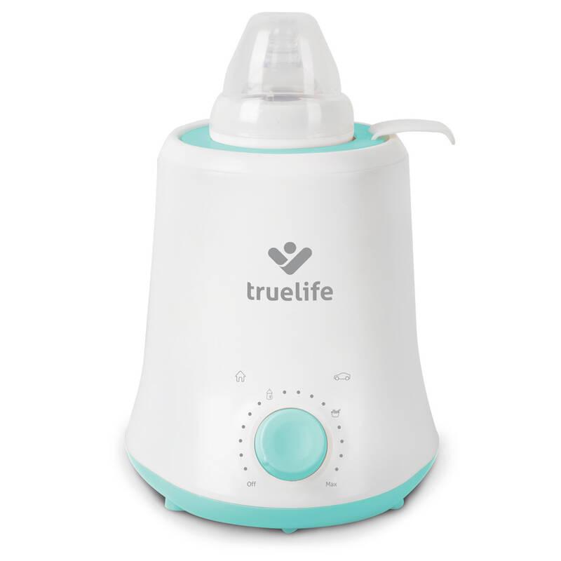 Ohřívač kojeneckých lahví TrueLife Invio BW Single bílý zelený
