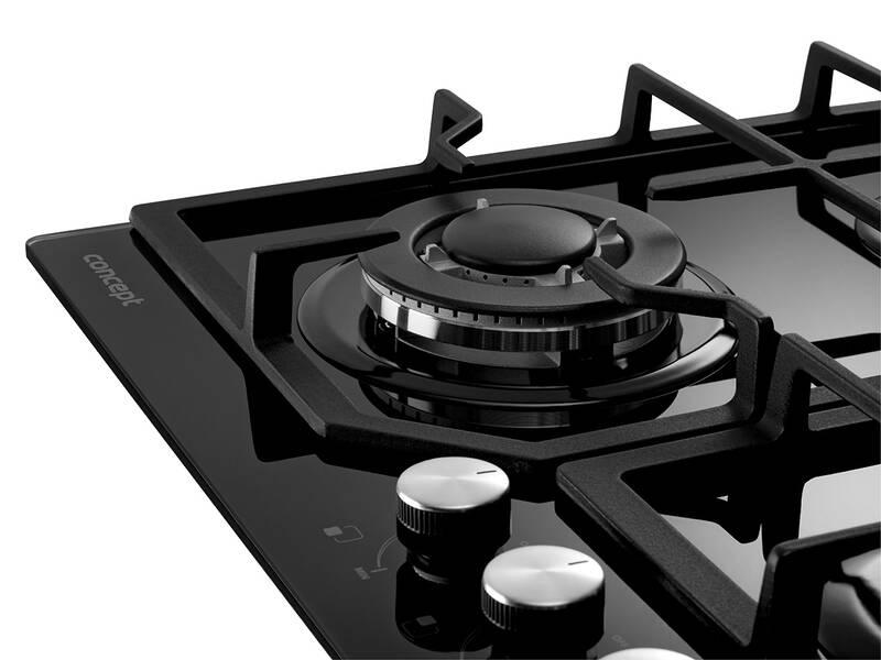 Plynová varná deska Concept Black PDV7460bc černá