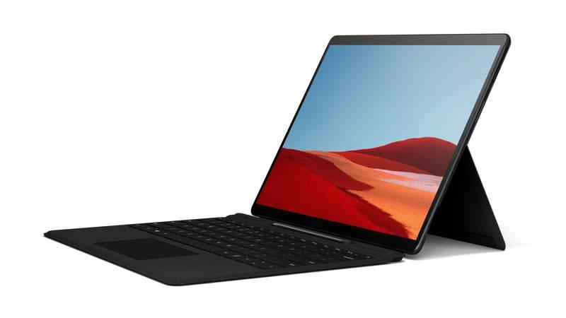 Pouzdro na tablet s klávesnicí Microsoft Surface Pro X Keyboard Pen bundle, US Layout černé