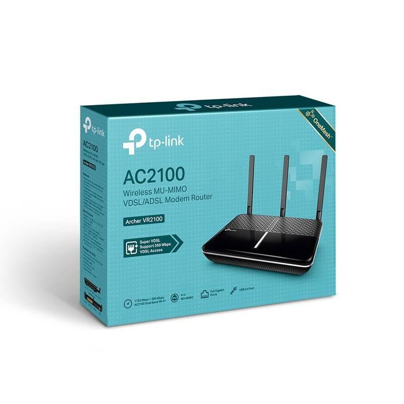 Router TP-Link Archer VR2100 VDSL ADSL IP TV na 1 měsíc ZDARMA