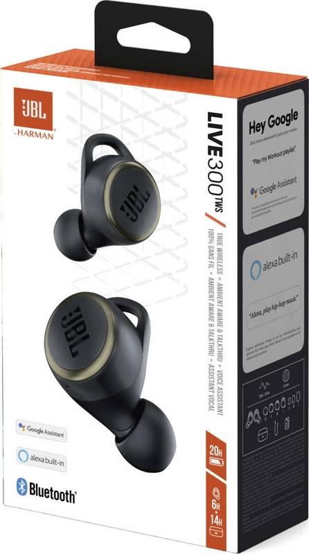 Sluchátka JBL Live 300TWS černá