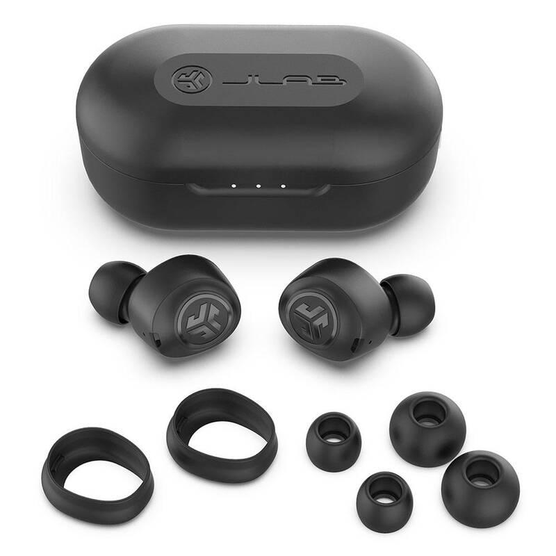 Sluchátka JLab JBuds Air True Wireless Earbuds černá
