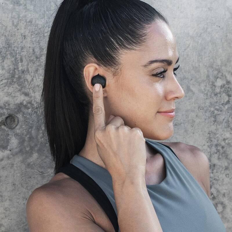 Sluchátka JLab JBuds Air True Wireless Earbuds černá