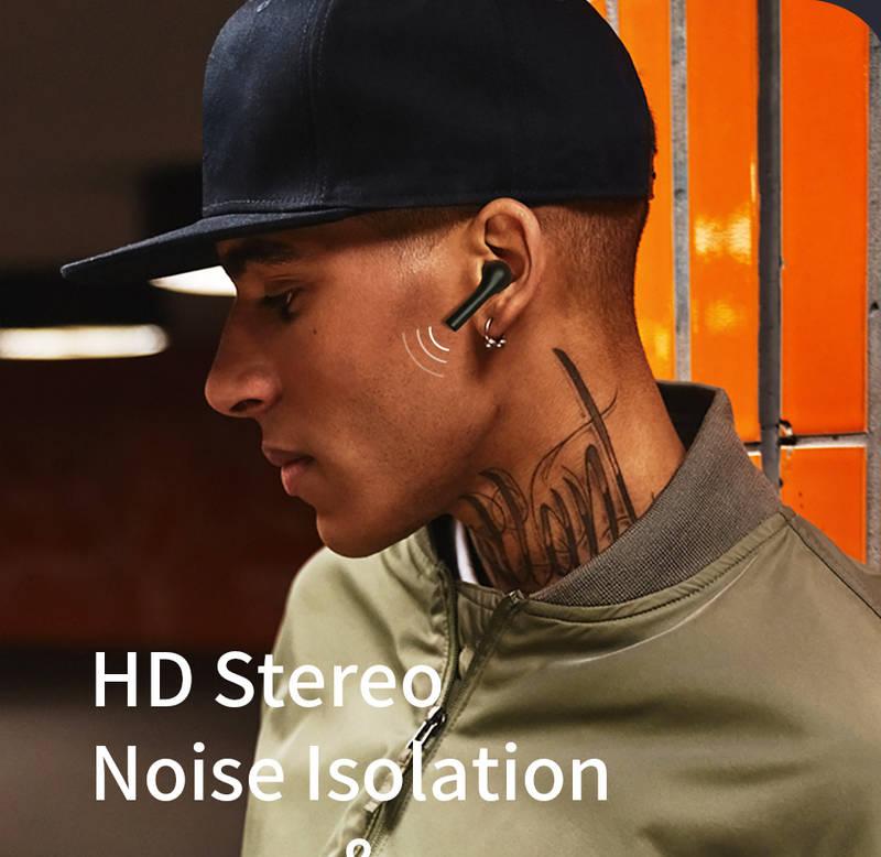 Sluchátka QCY T5e černá