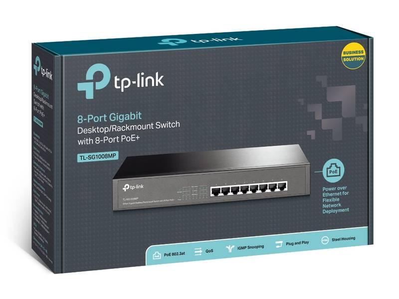 Switch TP-Link TL-SG1008MP, Switch, TP-Link, TL-SG1008MP