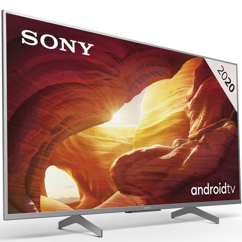 Televize Sony KD-49XH8577 stříbrná