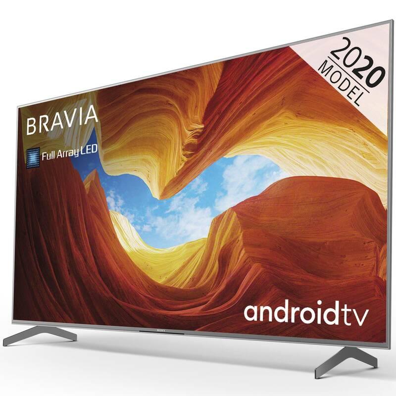 Televize Sony KD-55XH9077 stříbrná