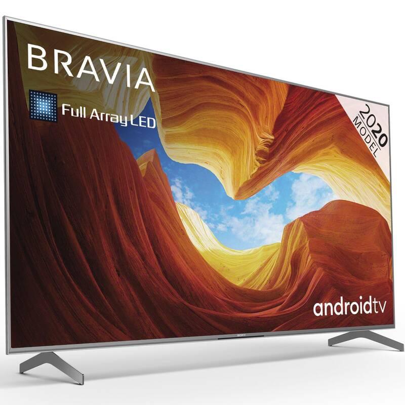 Televize Sony KD-65XH9077 stříbrná