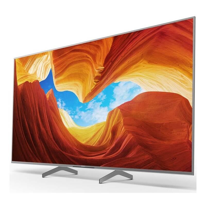 Televize Sony KD-65XH9077 stříbrná