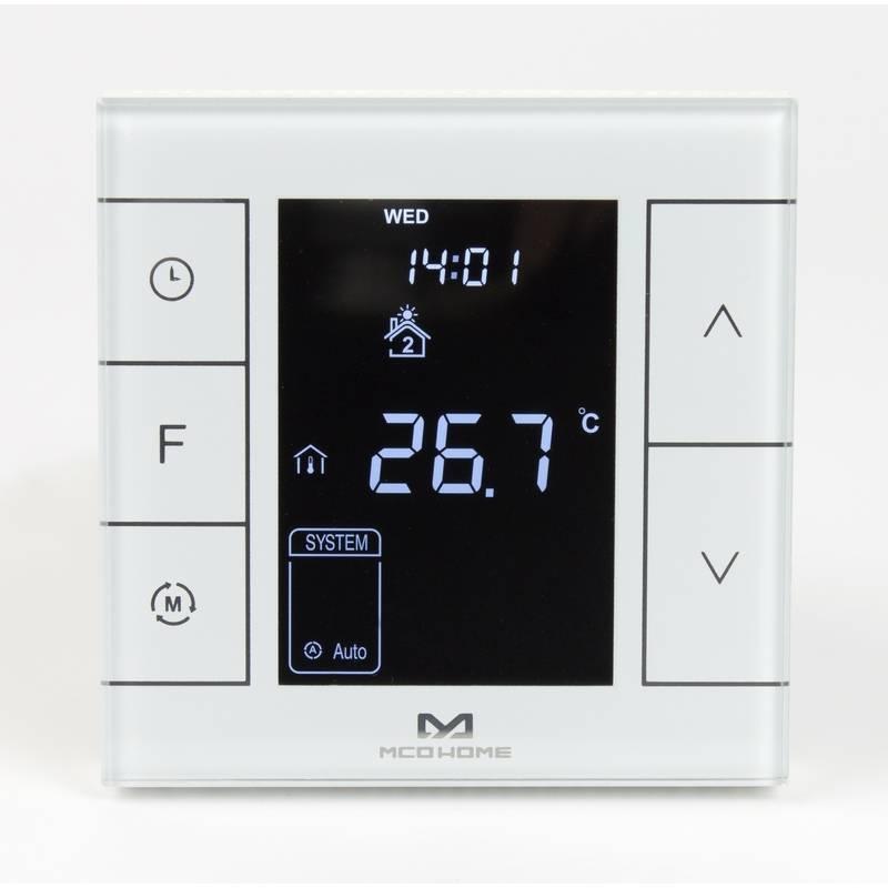 Termostat MCO Home MH7 V2 pro elektrické topení, Z-Wave Plus bílý, Termostat, MCO, Home, MH7, V2, pro, elektrické, topení, Z-Wave, Plus, bílý