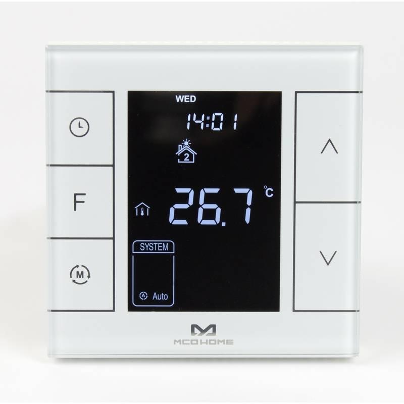 Termostat MCO Home pro vodní topení a kotle V2, Z-Wave Plus bílý