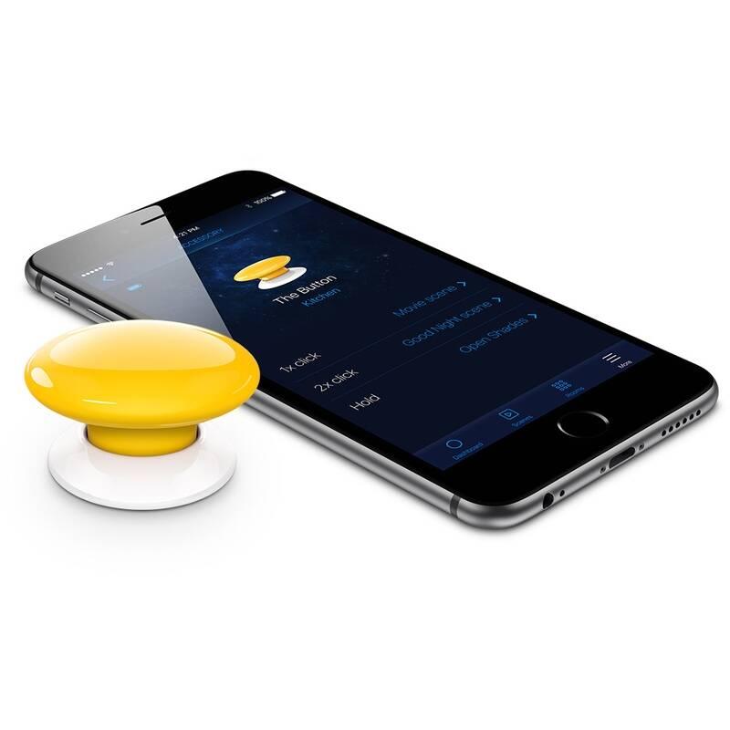 Tlačítko Fibaro Button pro Apple HomeKit černé, Tlačítko, Fibaro, Button, pro, Apple, HomeKit, černé