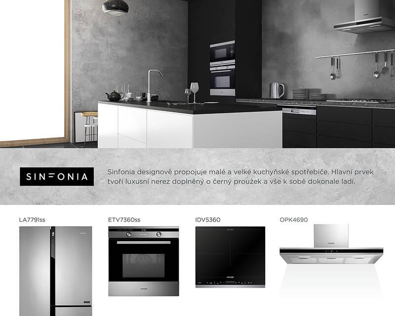 Trouba Concept SINFONIA ETV7360ss černá nerez