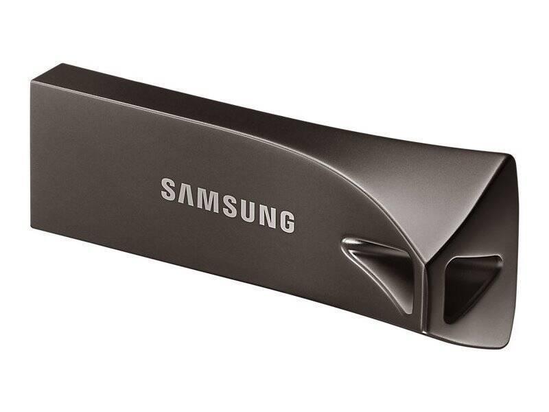 USB Flash Samsung Bar Plus 64GB šedý