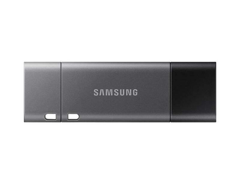 USB Flash Samsung Duo Plus 64GB USB-C šedý