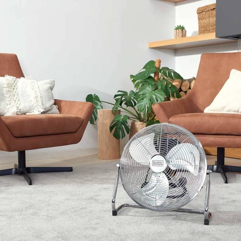 Ventilátor podlahový Black Decker BXFF60E nerez