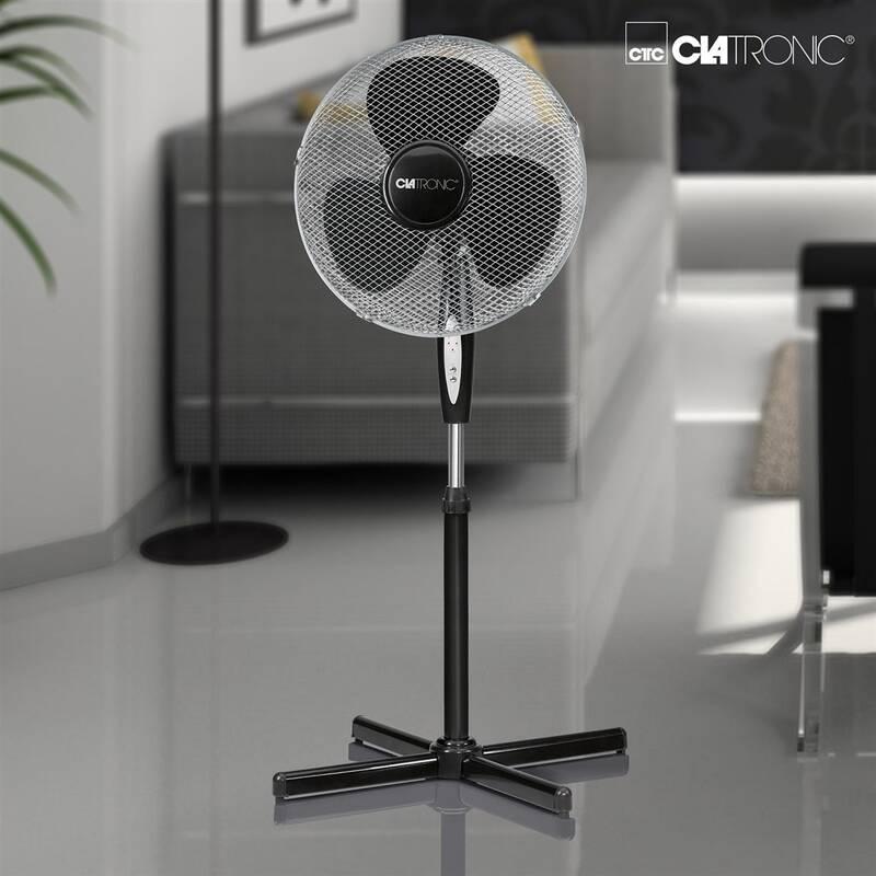 Ventilátor stojanový Clatronic VL 3741 černý