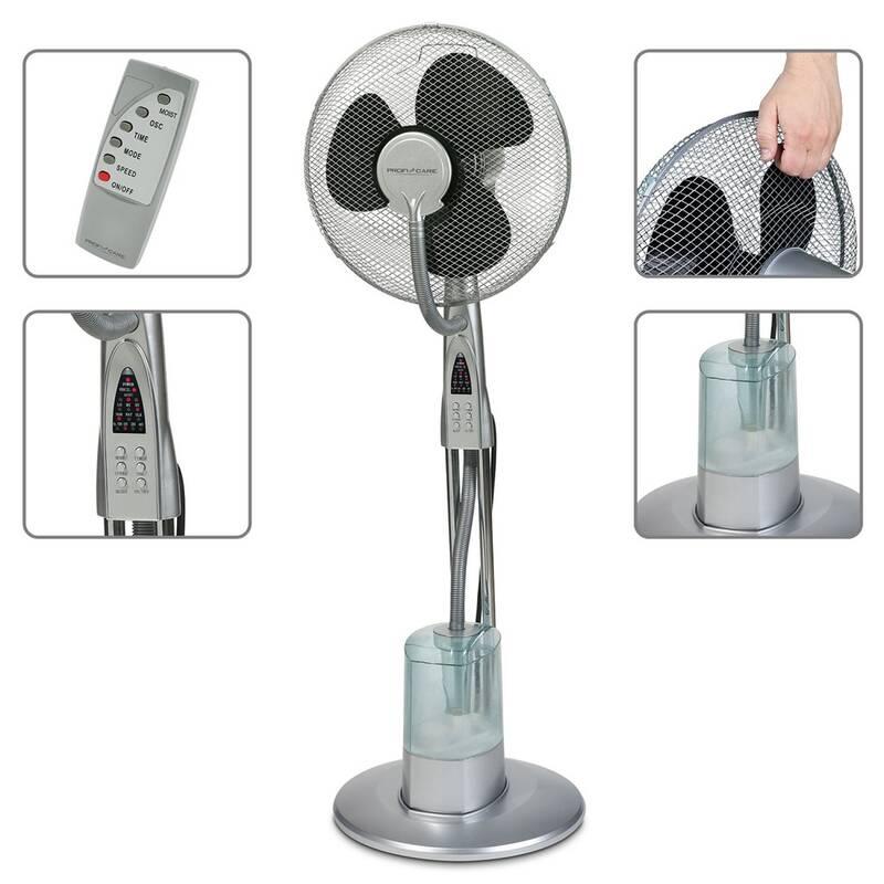 Ventilátor stojanový ProfiCare PC-VL 3069 LB nerez