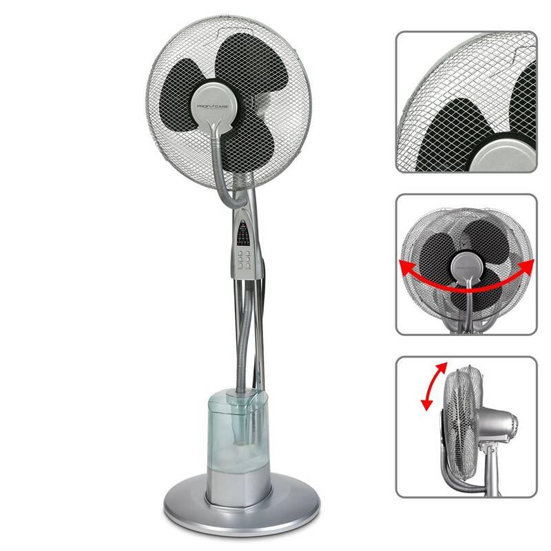 Ventilátor stojanový ProfiCare PC-VL 3069 LB nerez