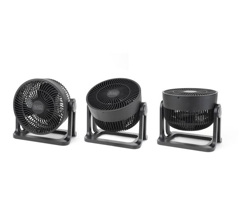 Ventilátor stolní Black Decker BXEFD30E černý, Ventilátor, stolní, Black, Decker, BXEFD30E, černý