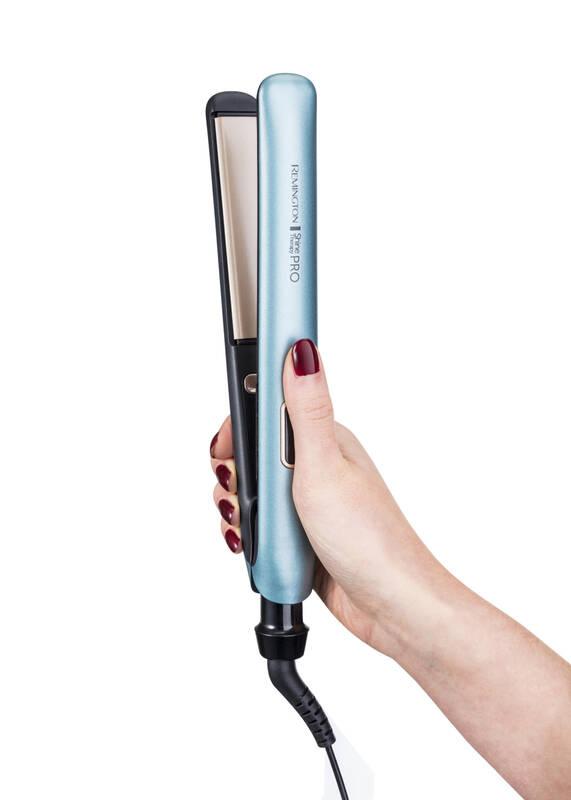 Žehlička na vlasy Remington S9300 modrá