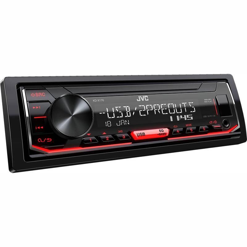 Autorádio JVC KD-X176 černé