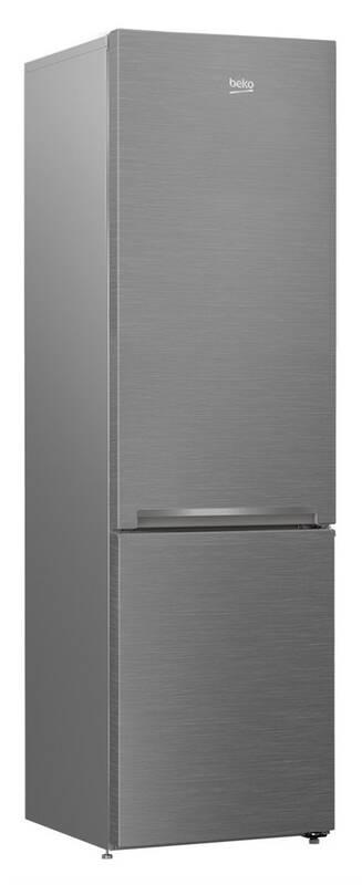 Chladnička s mrazničkou Beko CSA270K30XPN titanium