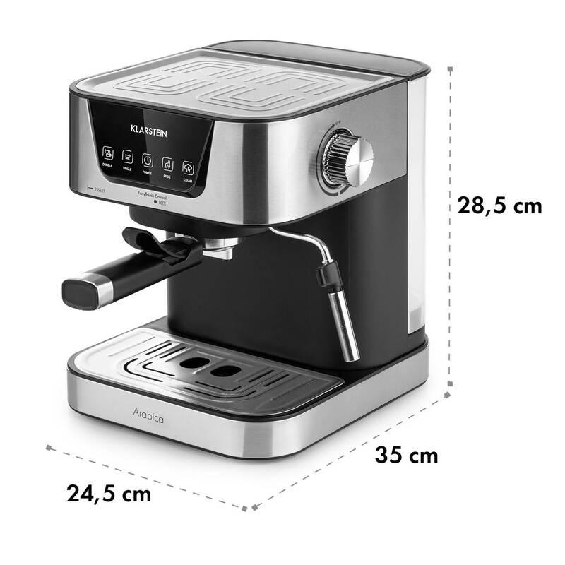 Espresso Klarstein Arabica ocel