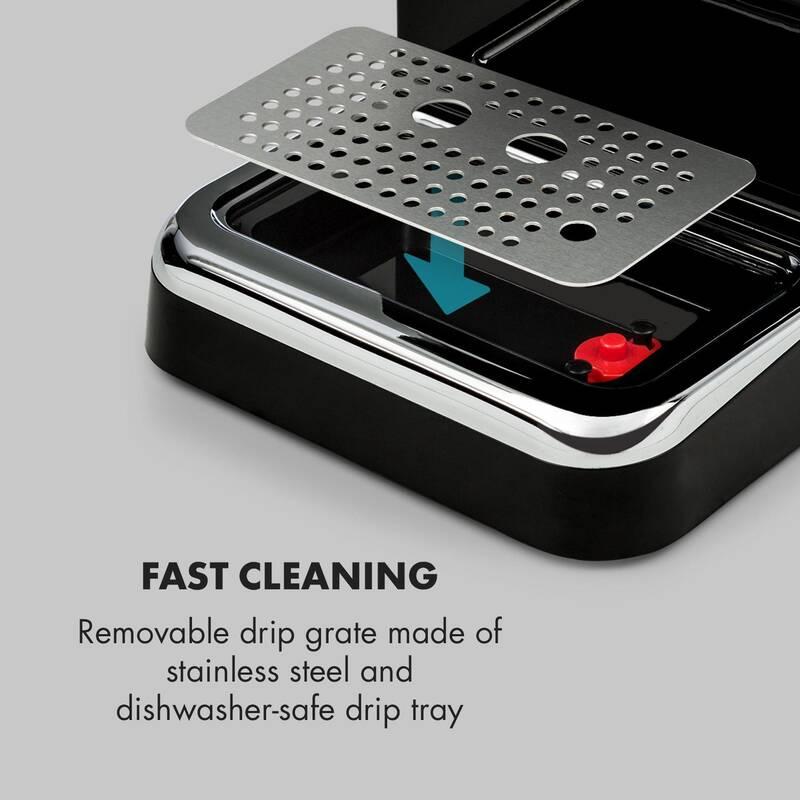 Espresso Klarstein Espressionata Gusto černé