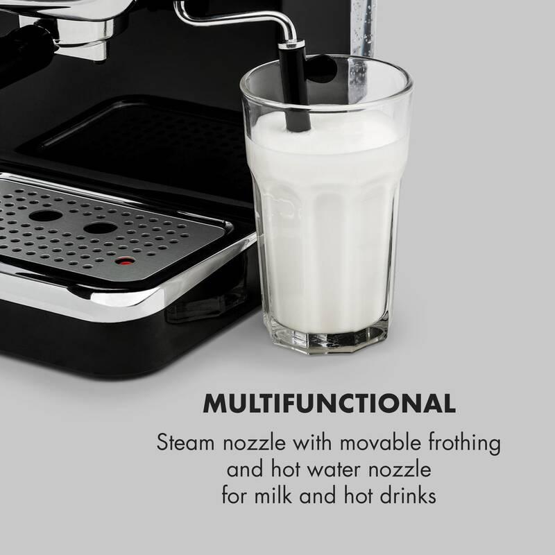 Espresso Klarstein Espressionata Gusto černé