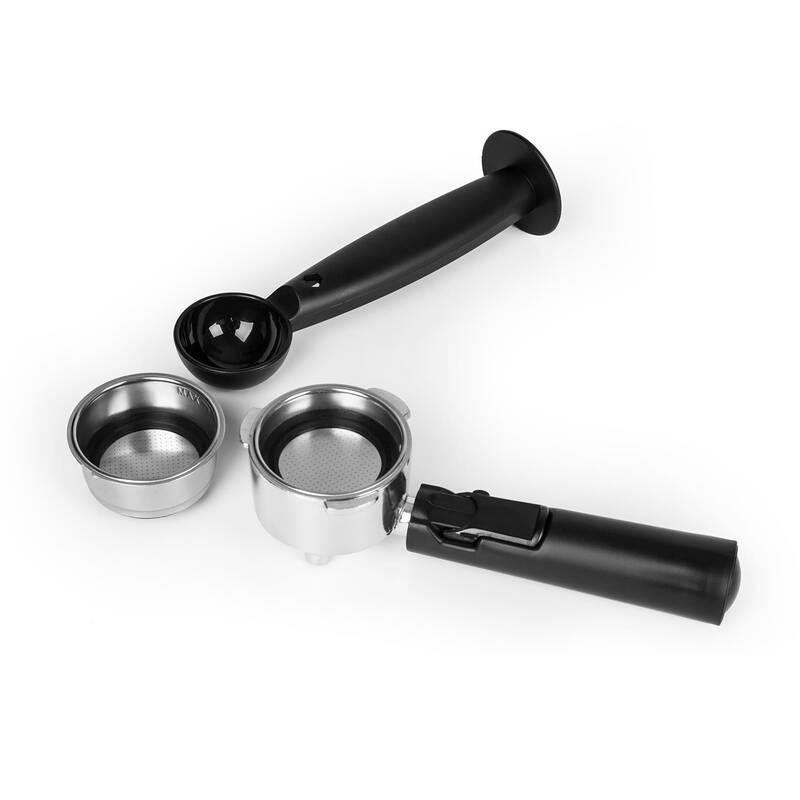 Espresso Klarstein Passionata 15 stříbrné