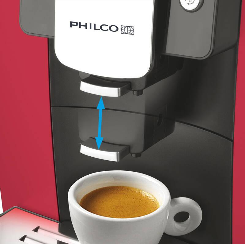 Espresso Philco PHEM 1006 černé červené