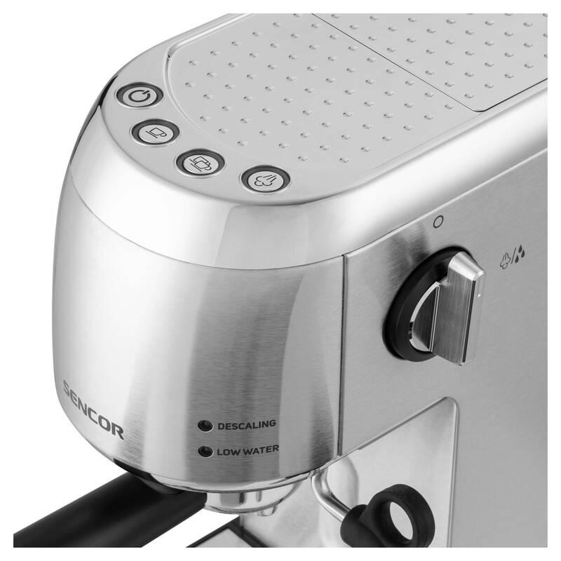 Espresso Sencor SES 4900SS stříbrné