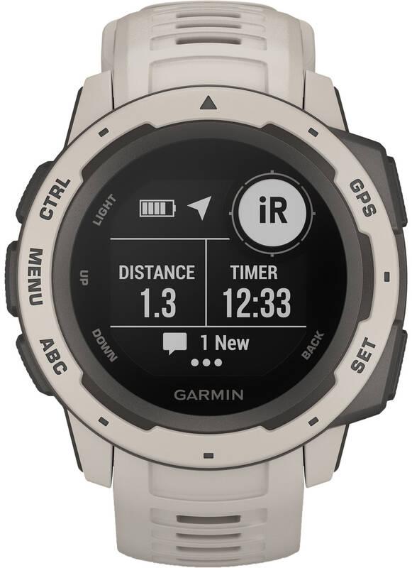 GPS hodinky Garmin Instinct Gray Optic