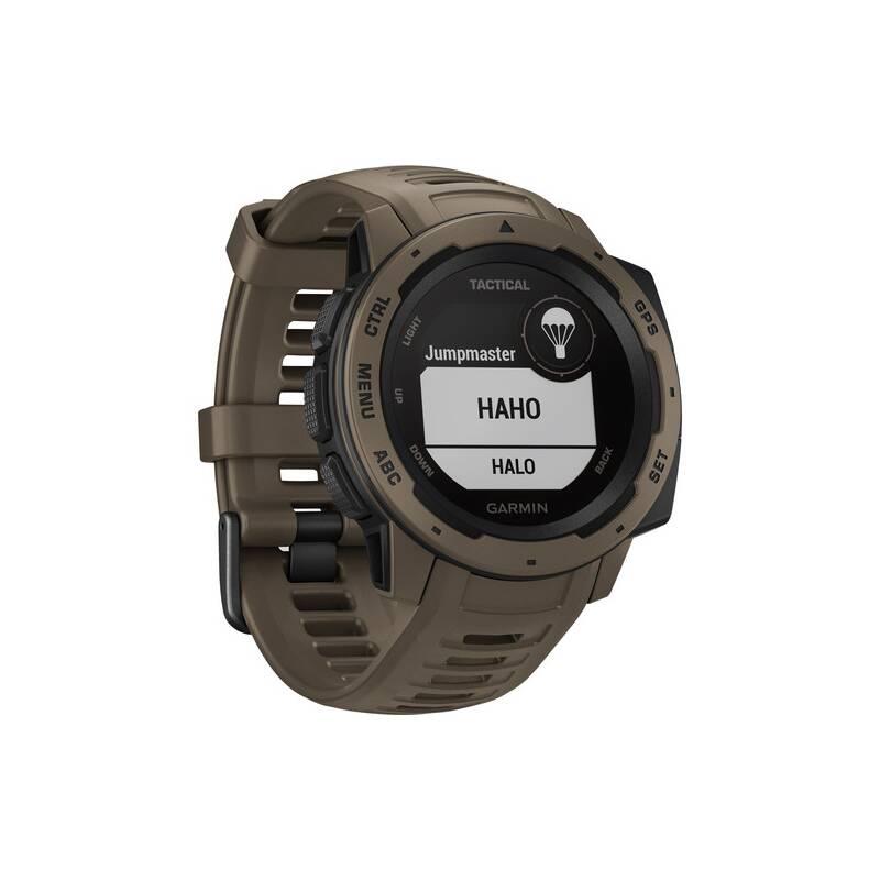 GPS hodinky Garmin Instinct Tactical Coyote Tan Optic