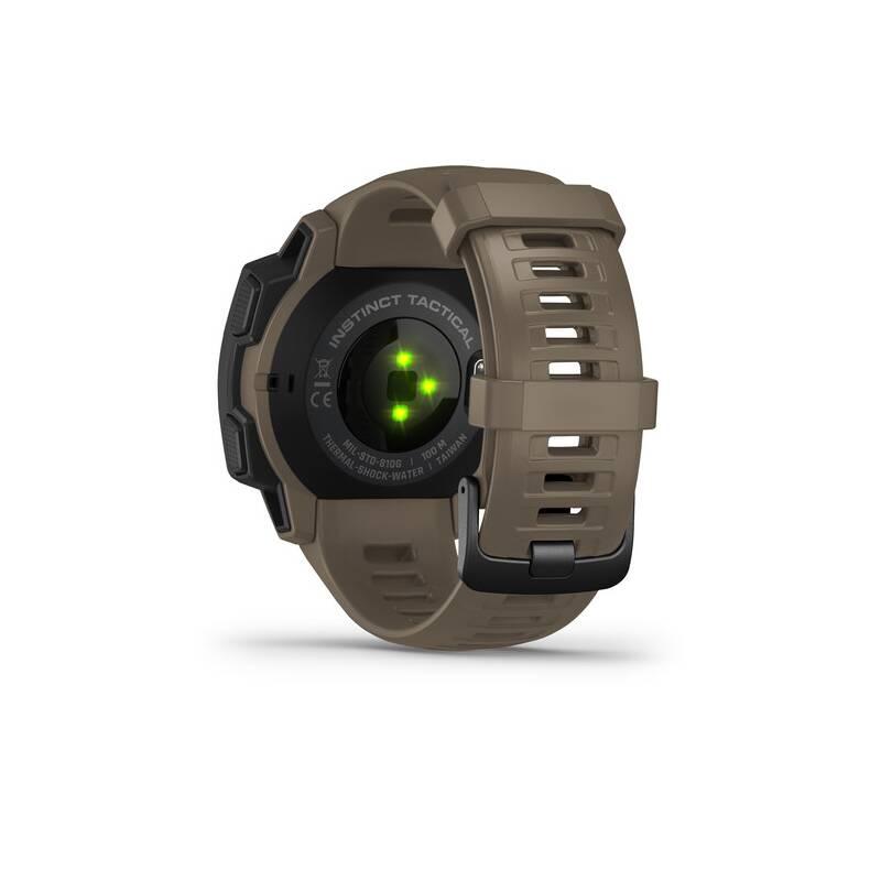 GPS hodinky Garmin Instinct Tactical Coyote Tan Optic