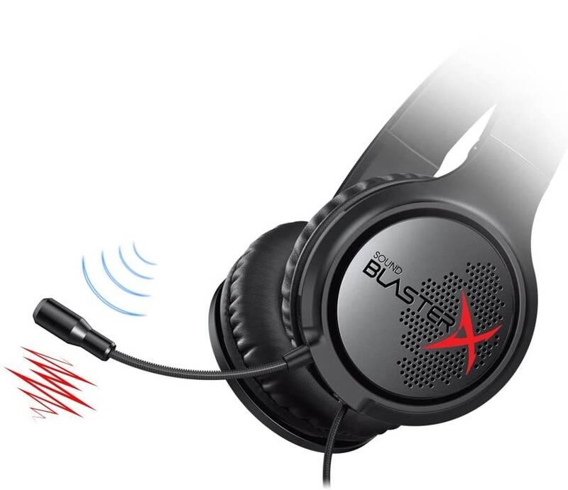 Headset Creative Labs Creative Sound BlasterX H3 černý