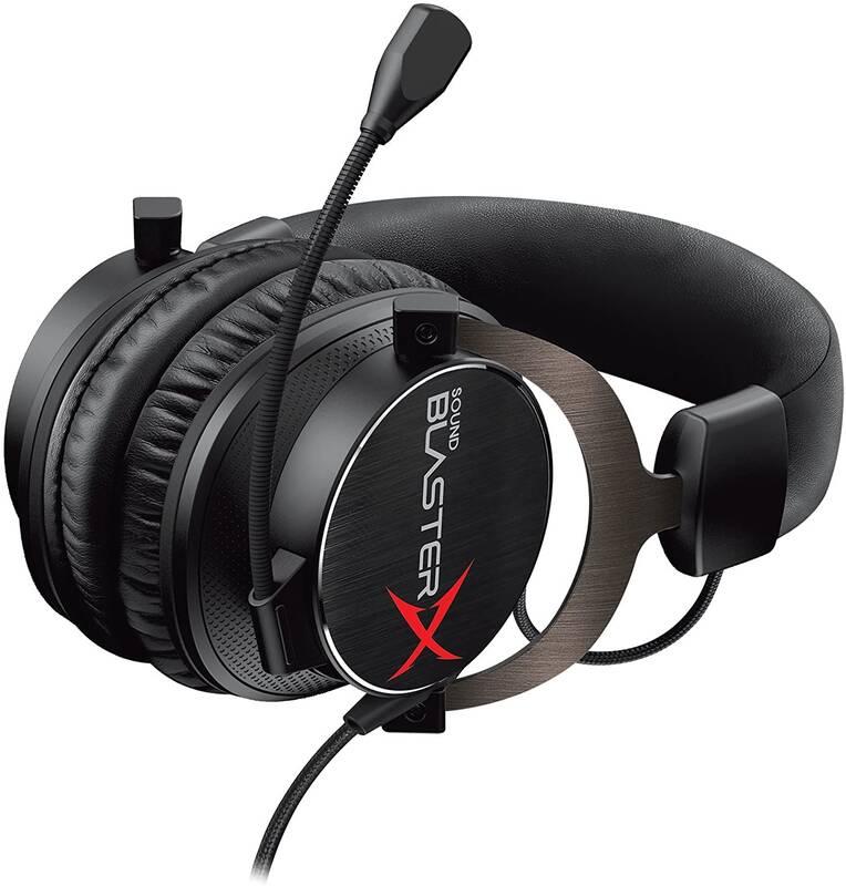 Headset Creative Labs Creative Sound BlasterX H5 - Tournament edition černý