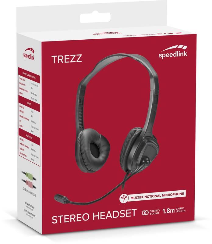Headset Speed Link Trezz černý
