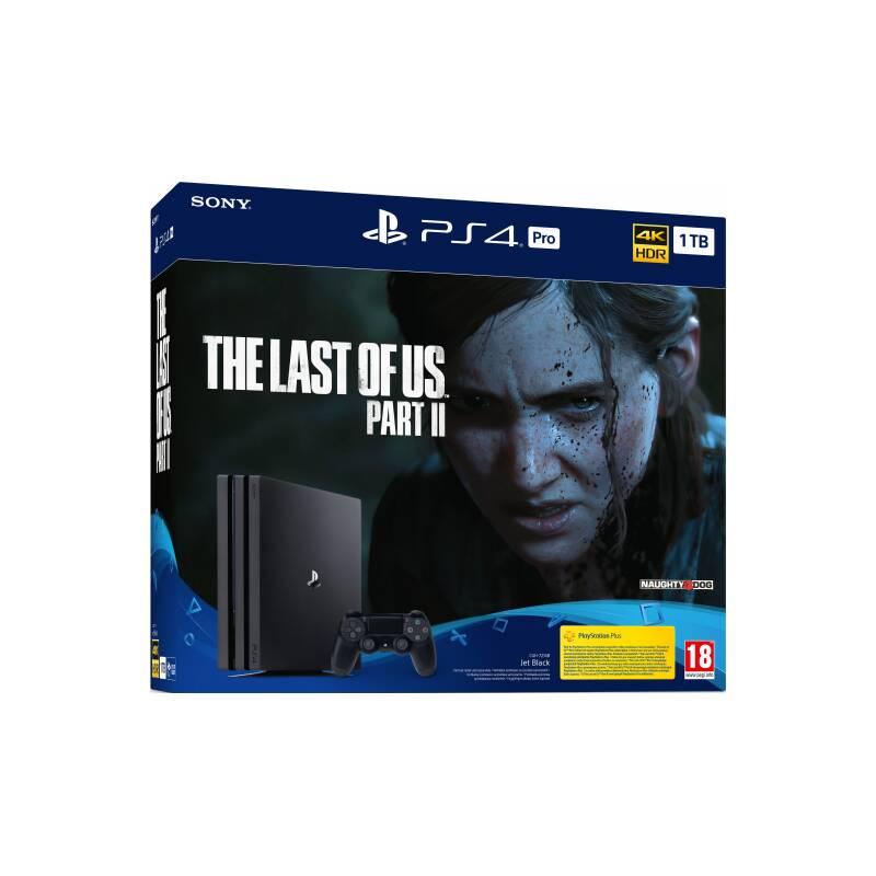 Herní konzole Sony PlayStation 4 Pro 1 TB The Last of Us: Part II černá