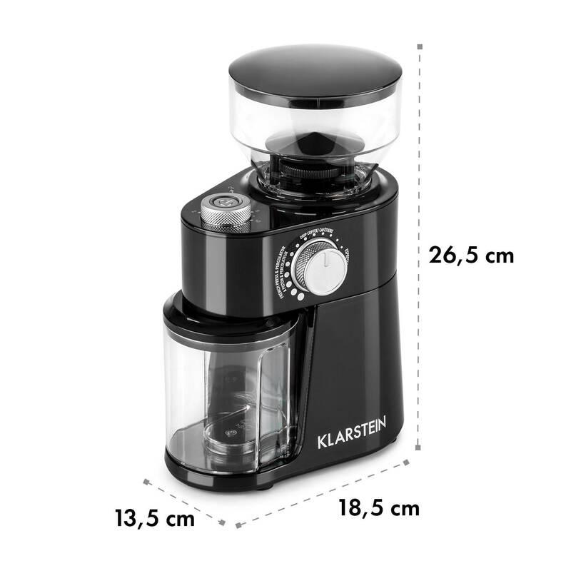 Kávomlýnek Klarstein Florenz černý