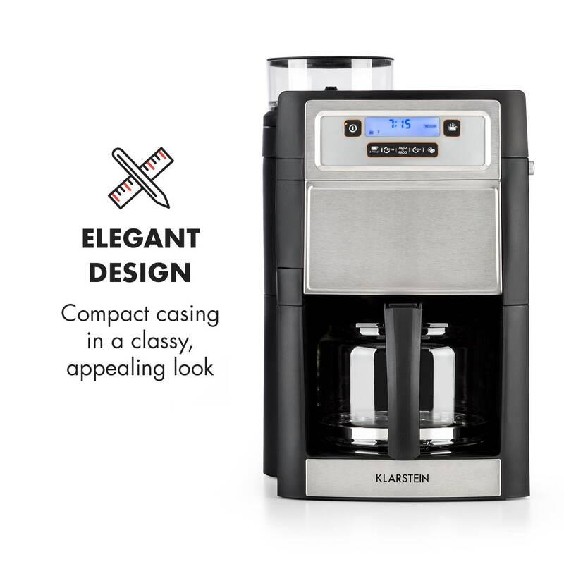 Kávovar Klarstein Aromatica II stříbrný